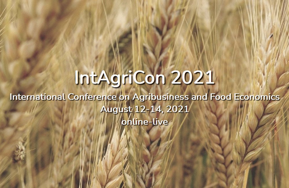 Konya Gıda ve Tarım Üniversitesi Tarafından Düzenlenen IntAgriCon 2021 (Uluslararası Tarım İşletmeciliği ve Gıda Ekonomisi Konferansı) 12-14 Ağustos Tarihlerinde Gerçekleştirilecek